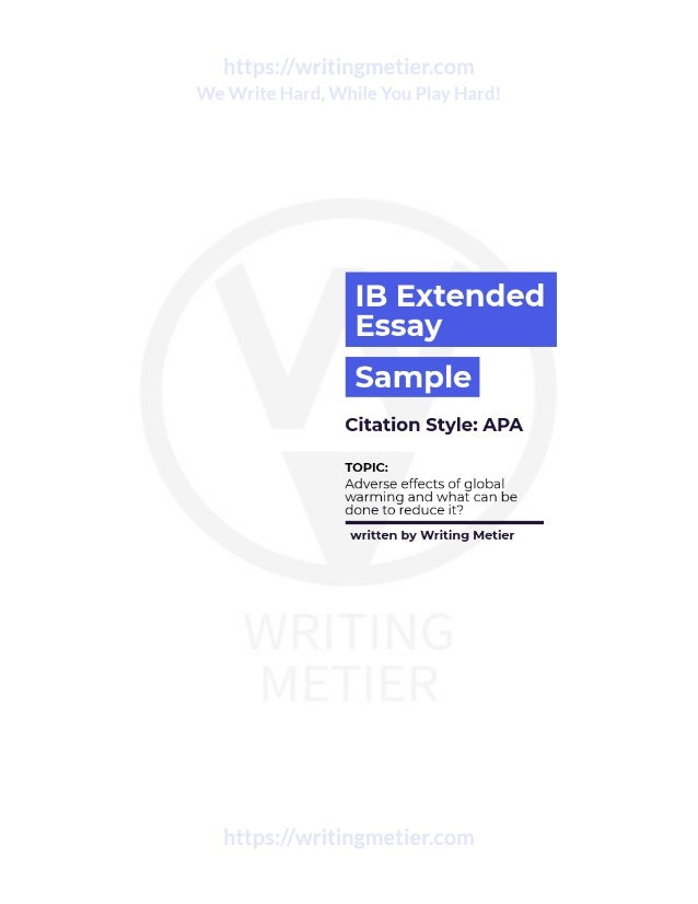 ib extended essay sample apa 2018 2019 by writingmetier com ib extended essay