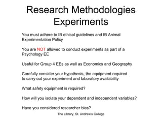 geography extended essay examples