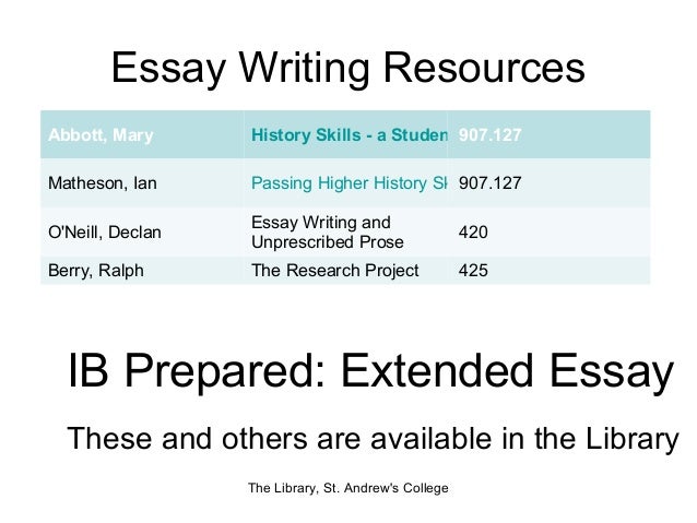 ib history extended essay exemplar