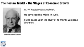 The Rostow Model - Employment Structure
 