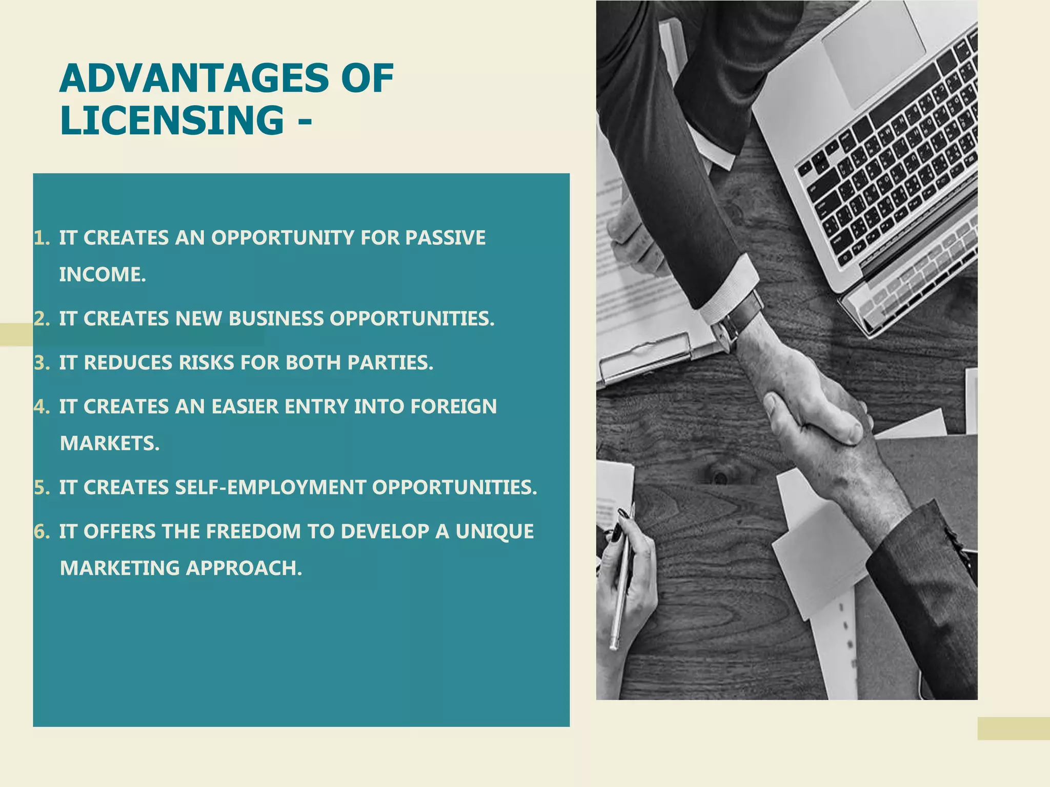 International Business - licensing and franchising | PPTX
