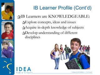 Ib Learner Profile | PPT