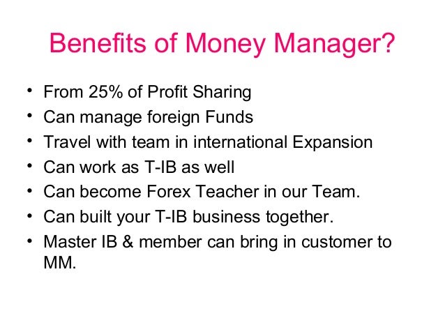 Introducing Broker And Money Manager Benefits - 