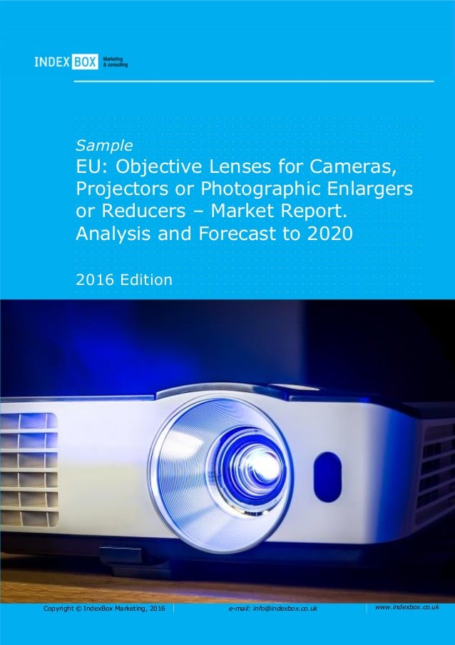 EU Objective Lenses for Cameras, Projectors or Photographic Enlarger…