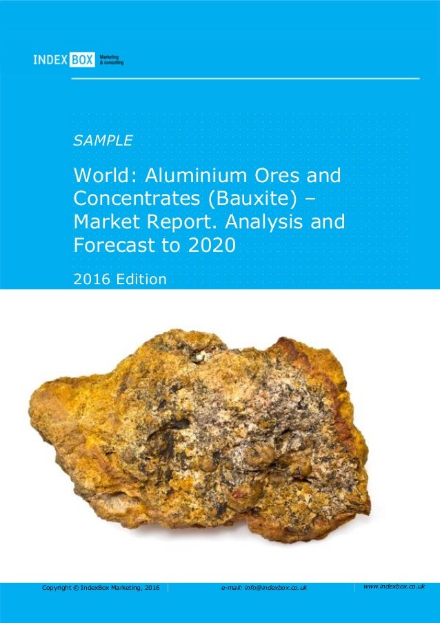 World Aluminium Ores and Concentrates (Bauxite) Market Report
