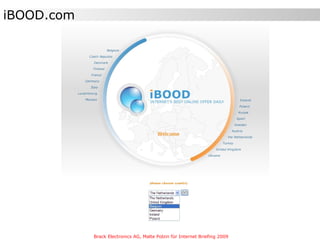 iBOOD.com Brack Electronics AG, Malte Polzin für Internet Briefing 2009 