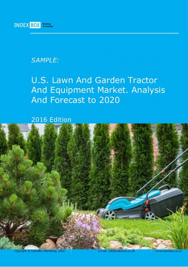 U S Lawn And Garden Tractor And Equipment Market Analysis And Forec