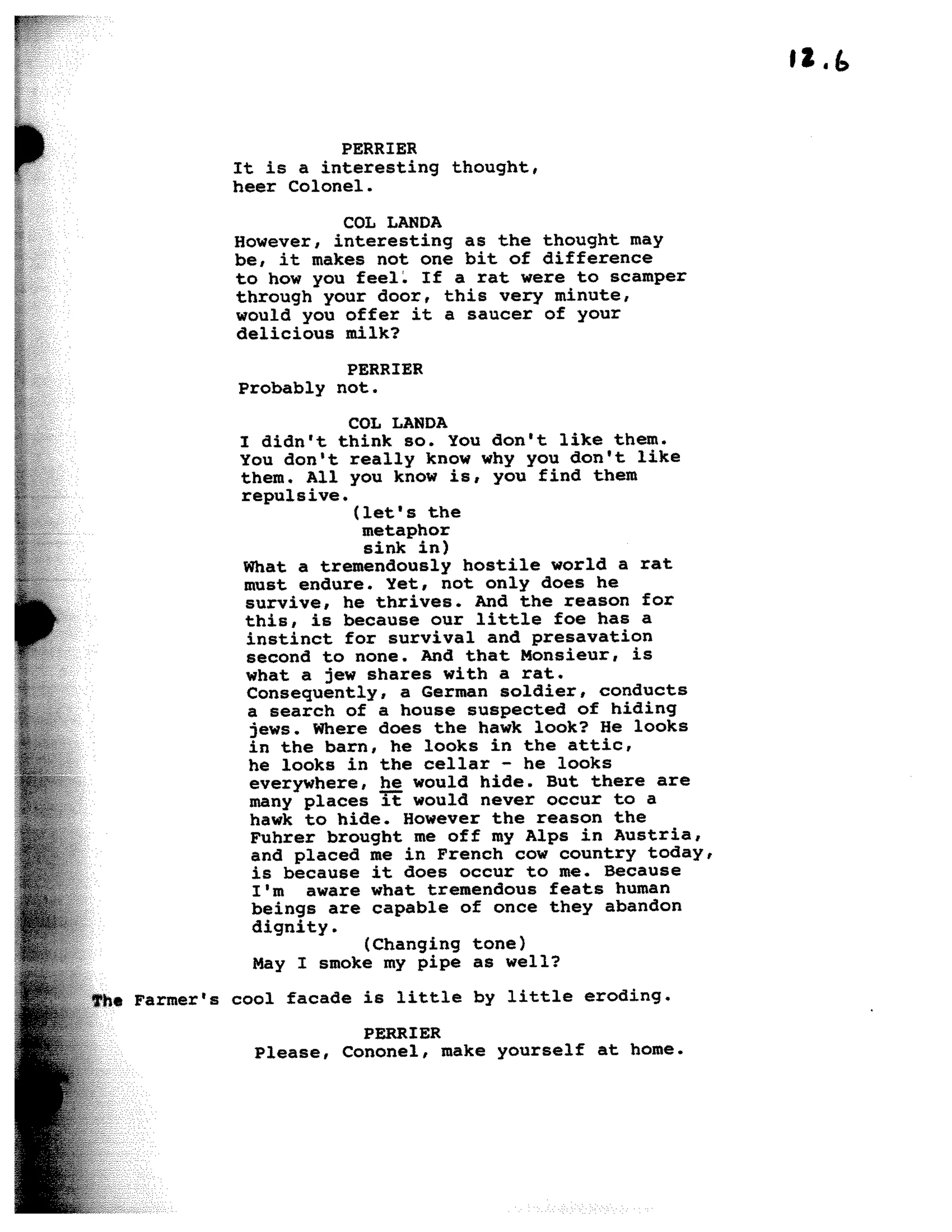 Inglorious Bastards screenplay part 1