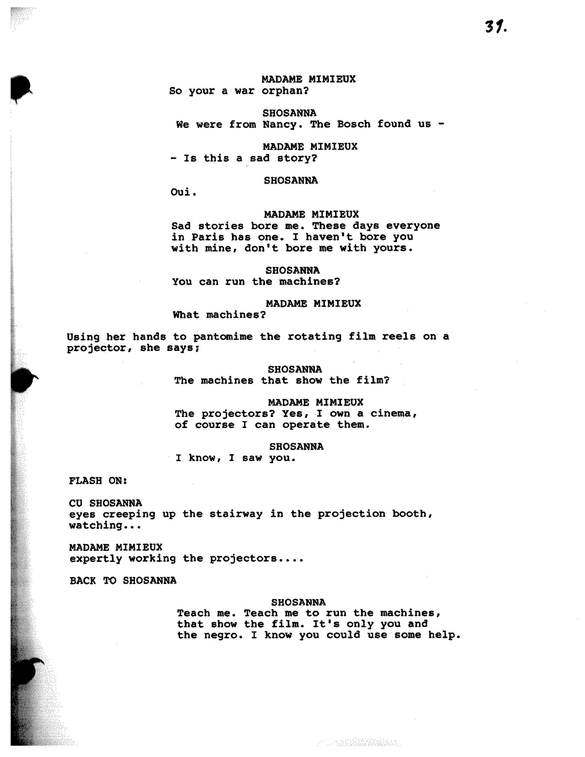 Inglorious Bastards screenplay part 1