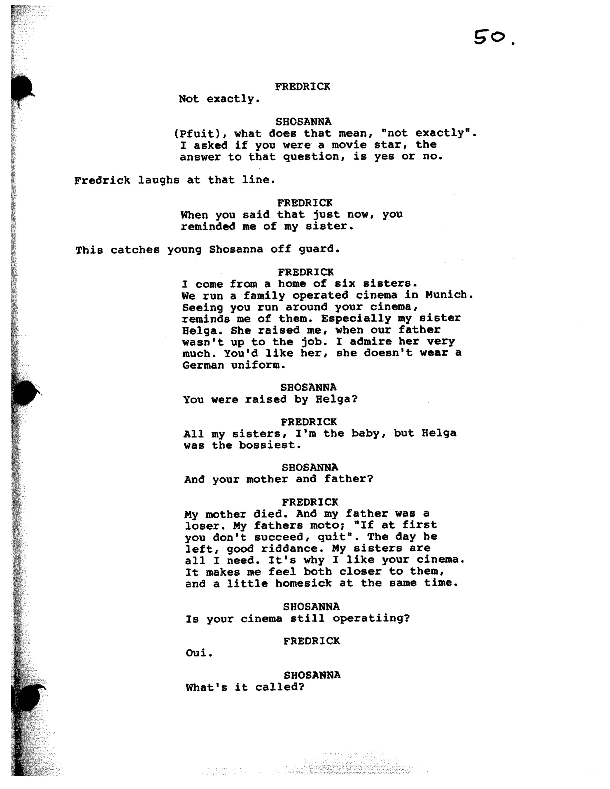 Inglorious Bastards screenplay part 1