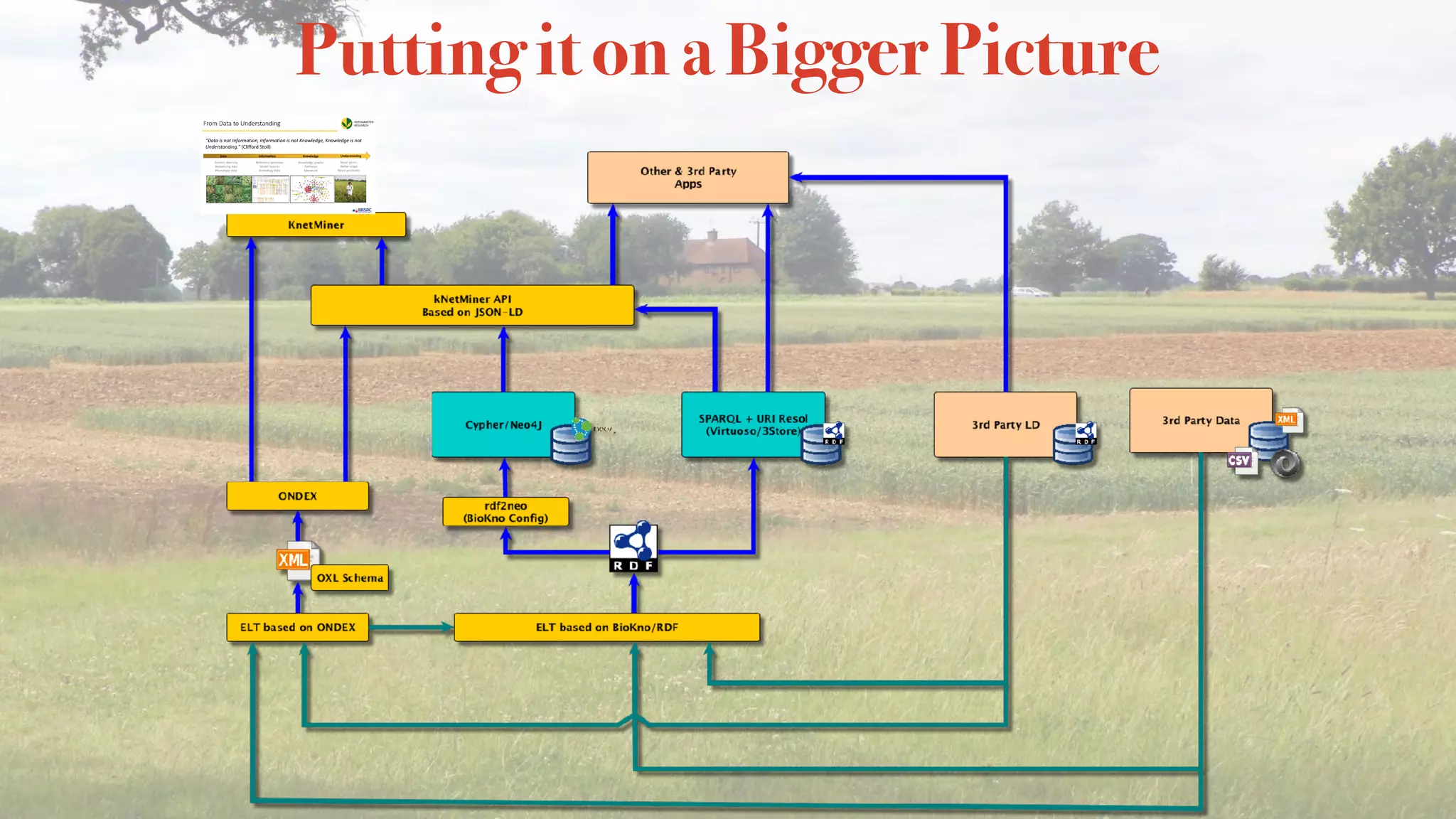 Putting it on a Bigger Picture
 