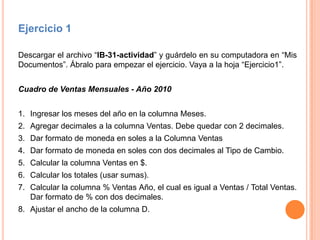 ConversiónDecimal a fracciónEscribir un número decimal: 4,857142Marcar la celda.Botón derecho sobre la celda.Formato de celdas (Ctrl + 1).Ficha: Número.Categoría: Fracción.Hasta un Dígito 1/4Aceptar  4 6/7