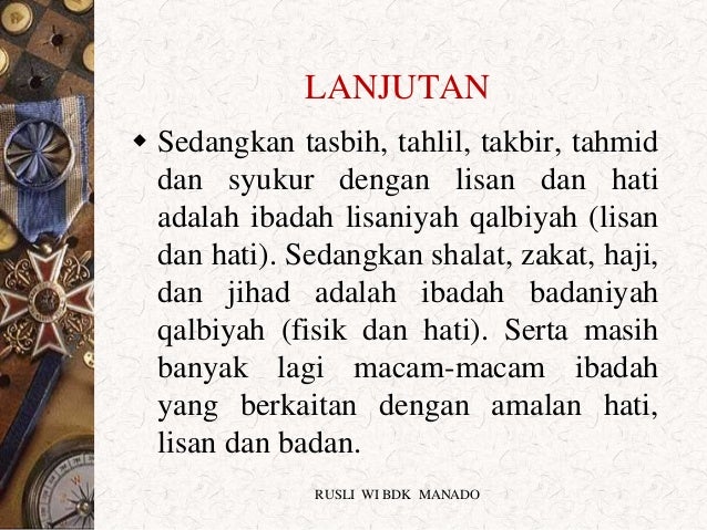 konsep ibadah dalam islam