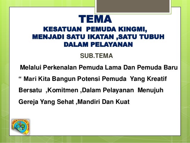 pics Tema Ibadah Pemuda Kreatif ibadah pemuda bppk klasis mimika