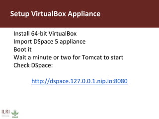 CGSpace technical overview