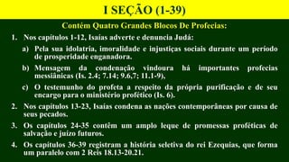PROFETAS MAIORES (AULA 05-10 - BÁSICO - IBADEP)