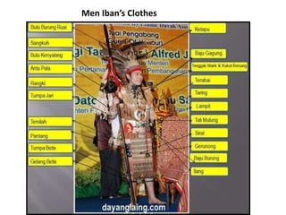 Men Iban’s Clothes
 