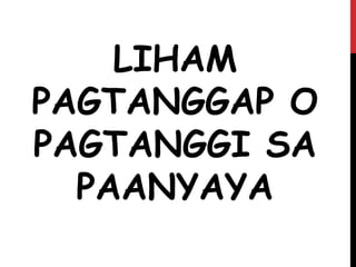 Iba’t ibang uri ng liham pangkaibigan | PPTX