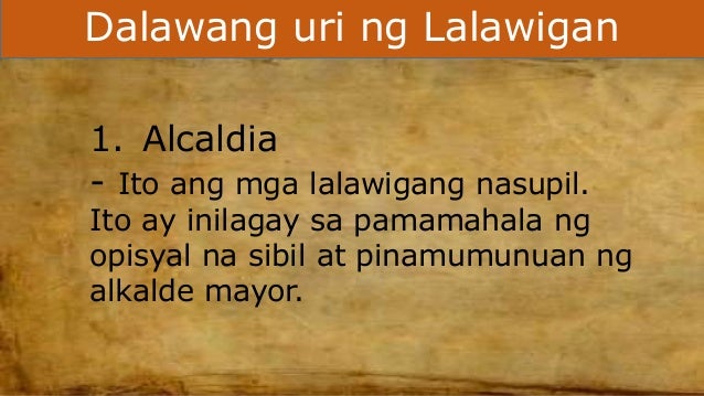 Iba't ibang pamahalaan noong panahon ng espanyol