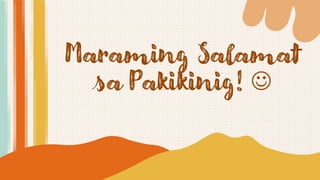IBA'T IBANG PARAAN SA PAGPAPAHAYAG NG EMOSYON O DAMDAMIN-Q3.pptx