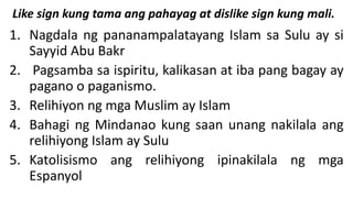 Iba’t ibang reaksiyon sa katolisismo | PPTX