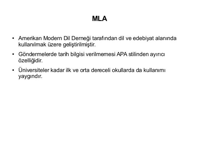 Mla el kitabı 8. baskı pdf ücretsiz indir