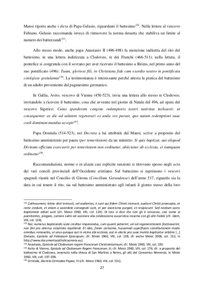 I Battisteri Paleocristiani Di Roma