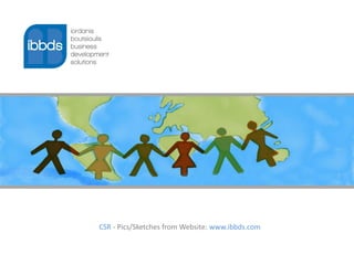 CSR - Pics/Sketches from Website: www.ibbds.com
 