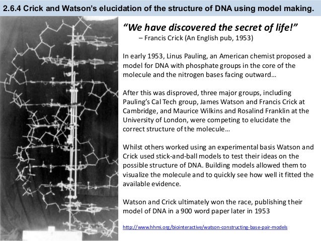 francis crick dna from the