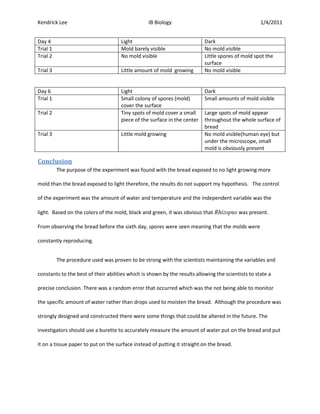 PPT - Bread Mold PowerPoint Presentation, free download - ID:2674004