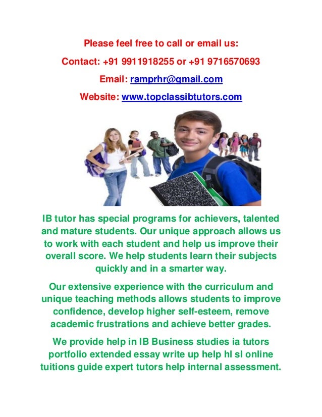 Extended Essay resources - International Baccalaureate®