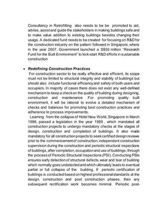 Optimising Existing Structures Through Retrofitting | PDF