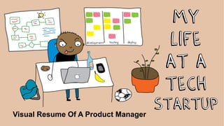 Visual Resume Of A Product Manager
 