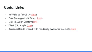 IB Computer Science - Internal Assessment.pptx