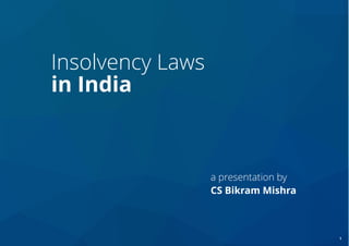 Insolvency Laws in India