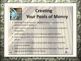 Infinite Banking & Personal Economics