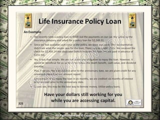 Infinite Banking & Personal Economics