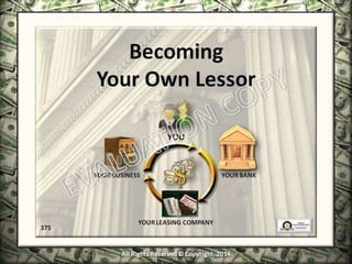 Infinite Banking & Personal Economics