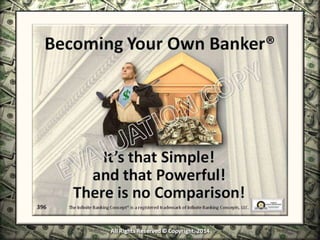 Infinite Banking & Personal Economics