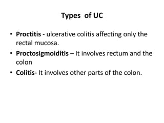 Protitis Colitis Inflammatory Bowel Disease | PPT