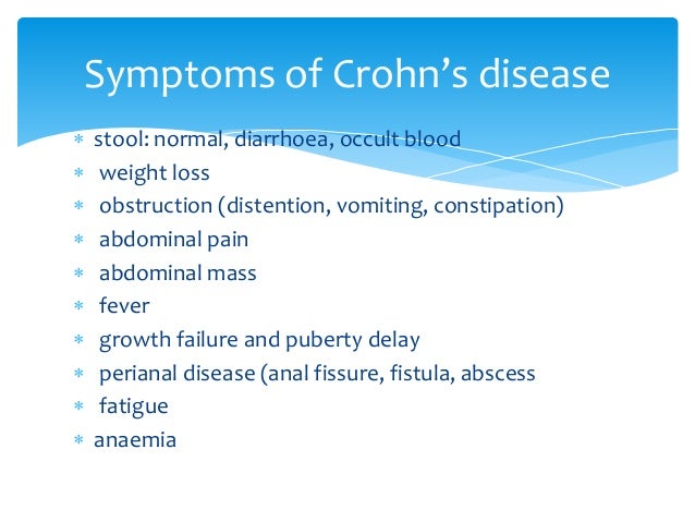 7 blood test crp Ibd