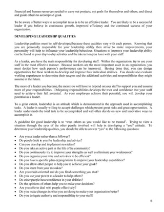 Ibd Bus Dev Practice