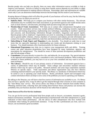 Ibd Bus Dev Practice