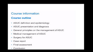 Comprehensive Management of Acute Severe Ulcerative Colitis (ASUC) from ...