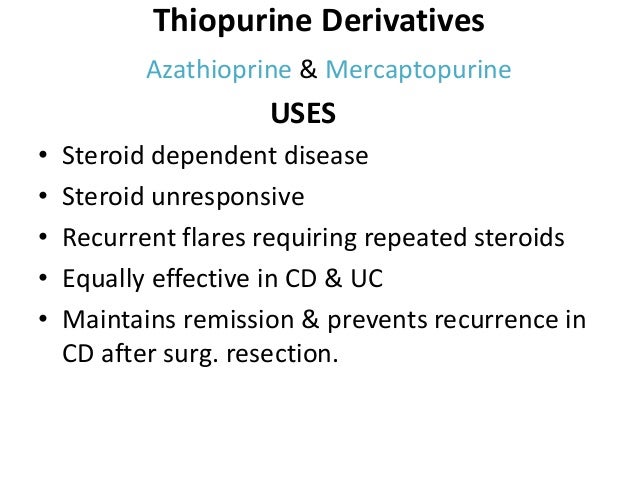 Mercaptopurine Crohn'S Disease Dose