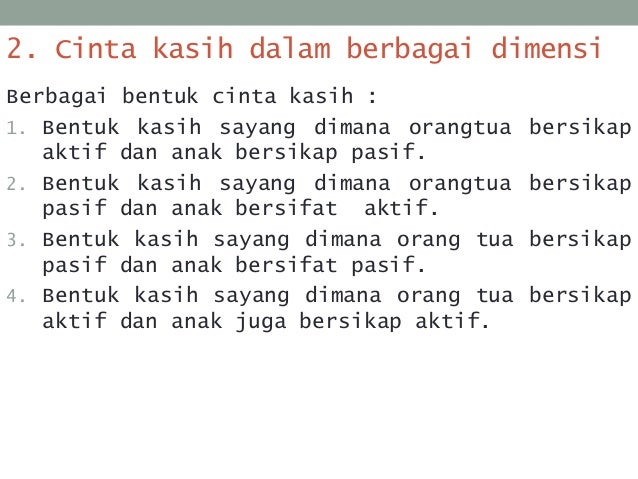 Puisi Cinta Kasih Untuk Orang Tua Pantun Cinta