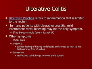Protitis Colitis IBD | PPT
