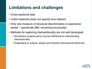 Ibd intersectionality | PPTX