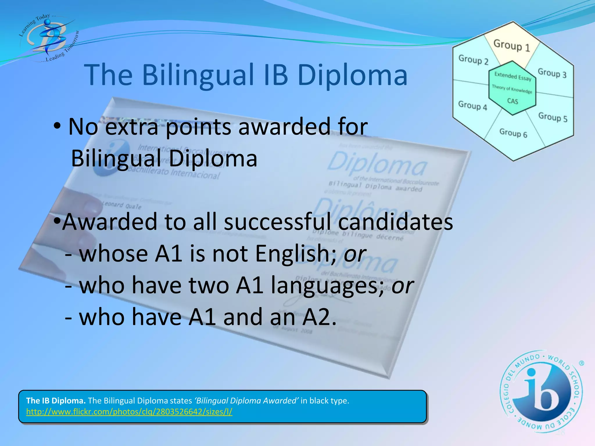 The IB Diploma Programme at BIS