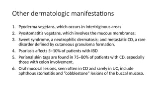 IBD PRESENTATION INCLUDING CROHNS AND ULCERATIVE COLITIS.pptx